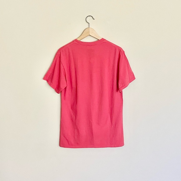 NEW The Hangout Surf Graphic Watermelon Red T Shirt Adult size Medium - Picture 3 of 4